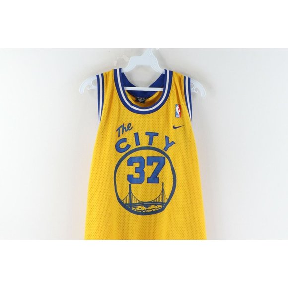 Vintage Nike Mens XL Golden State Warriors The City Van Exel Basketball Jersey - Picture 2 of 12
